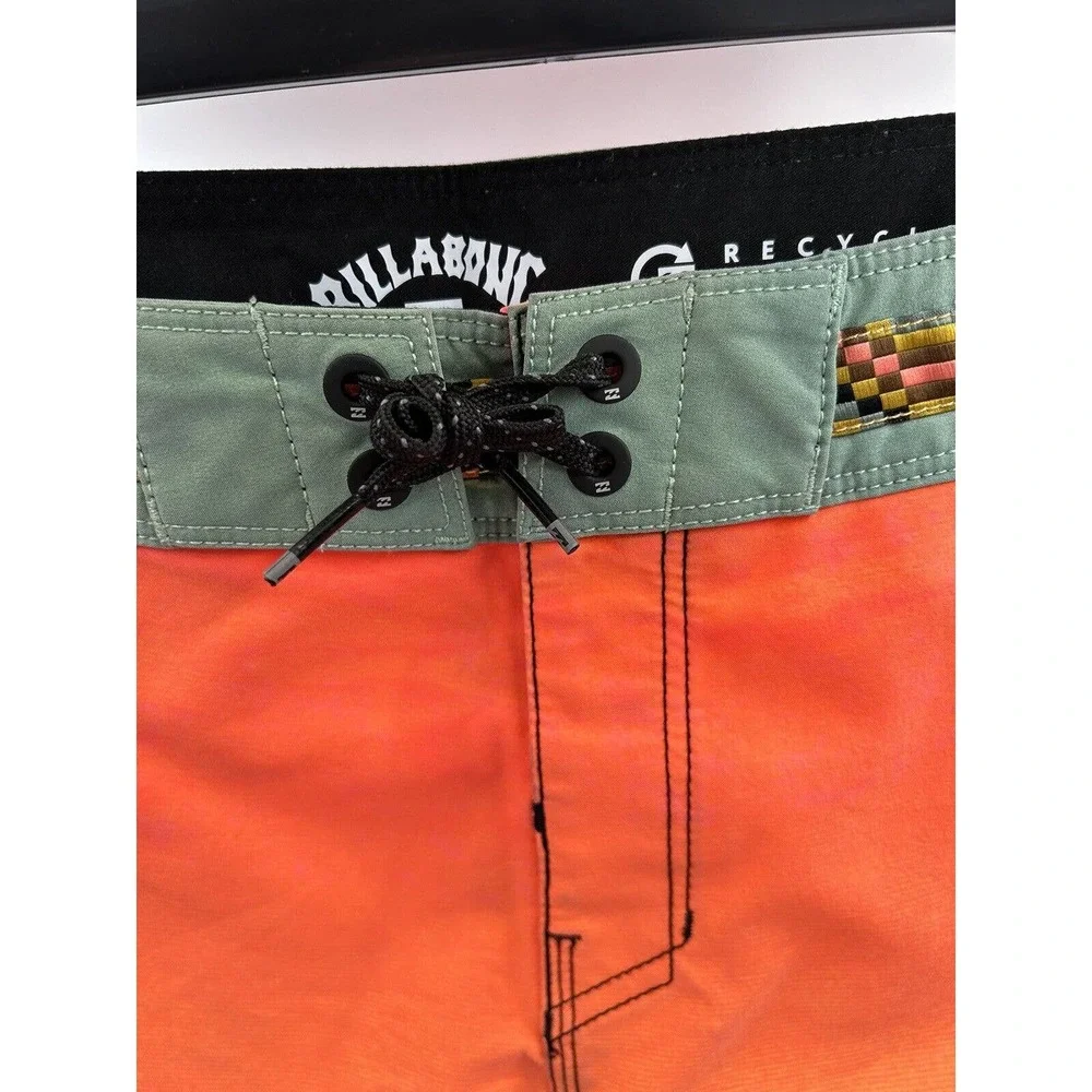 Men's/Boys Billabong Size 29 Fifty 50 Pro‎ Panel Board Short Wave Washed Swim